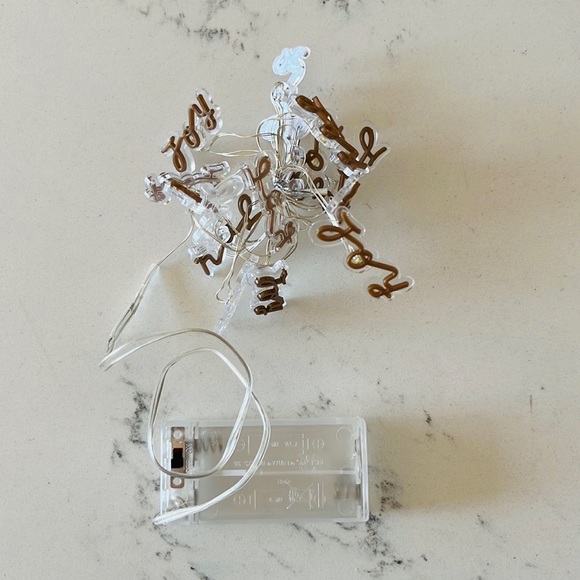 Manor Lane “Joy" Shimmer String Lights - Picture 8 of 14